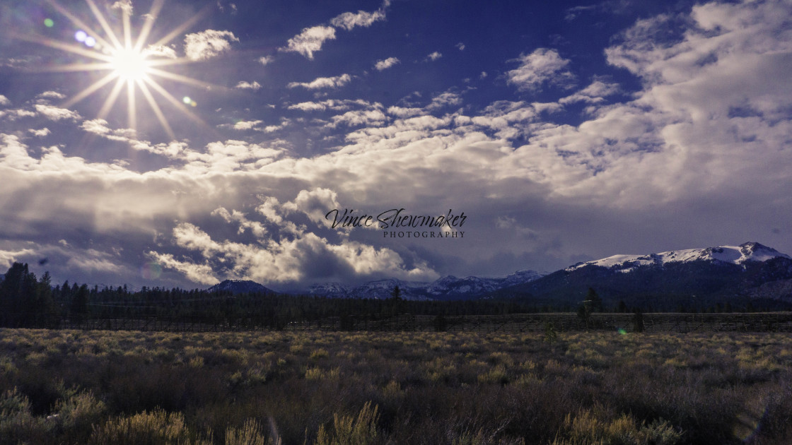 "Mountain Meadow" stock image