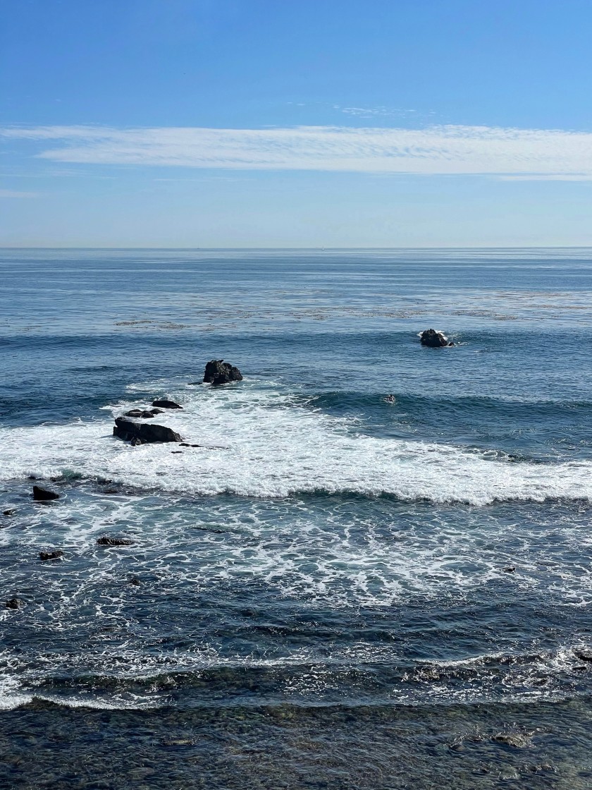 "Gorgeous Oceanic View from Laguna Beach" stock image