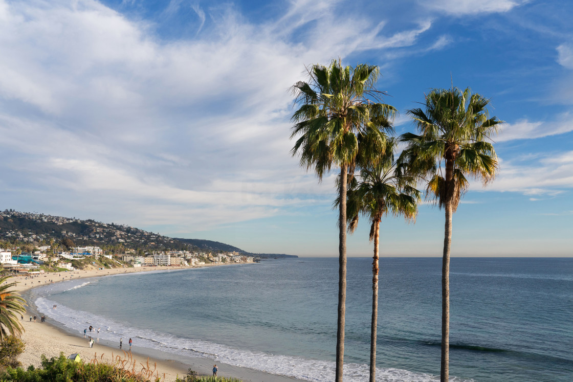 "Vivid Beachy Afternoon" stock image