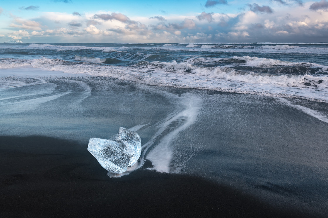 "Diamond Beach" by Brian Krouskie - £15.00 "Diamond Beach" stock image