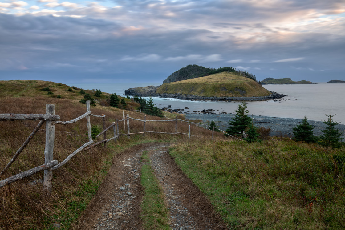 "Fox Island, Tors Cove, Newfoundland Canada" stock image