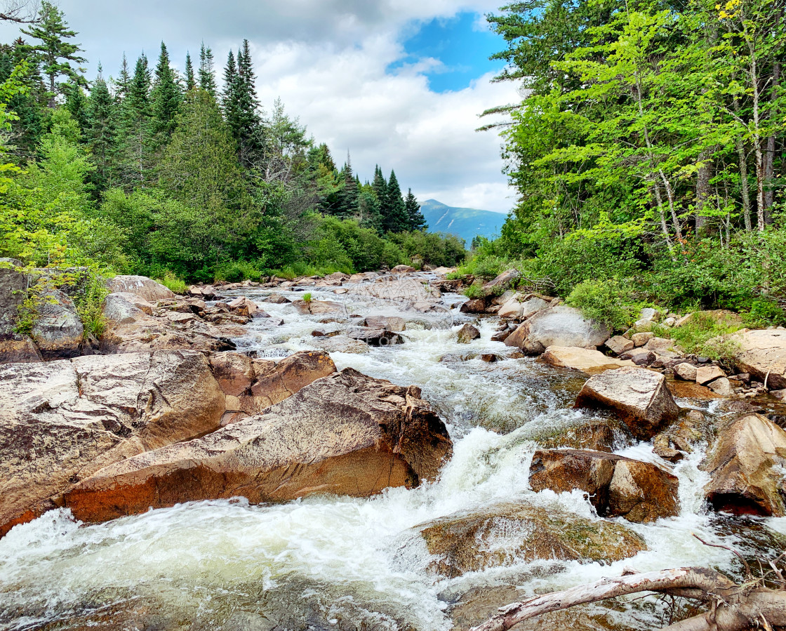 "Rambling River" stock image