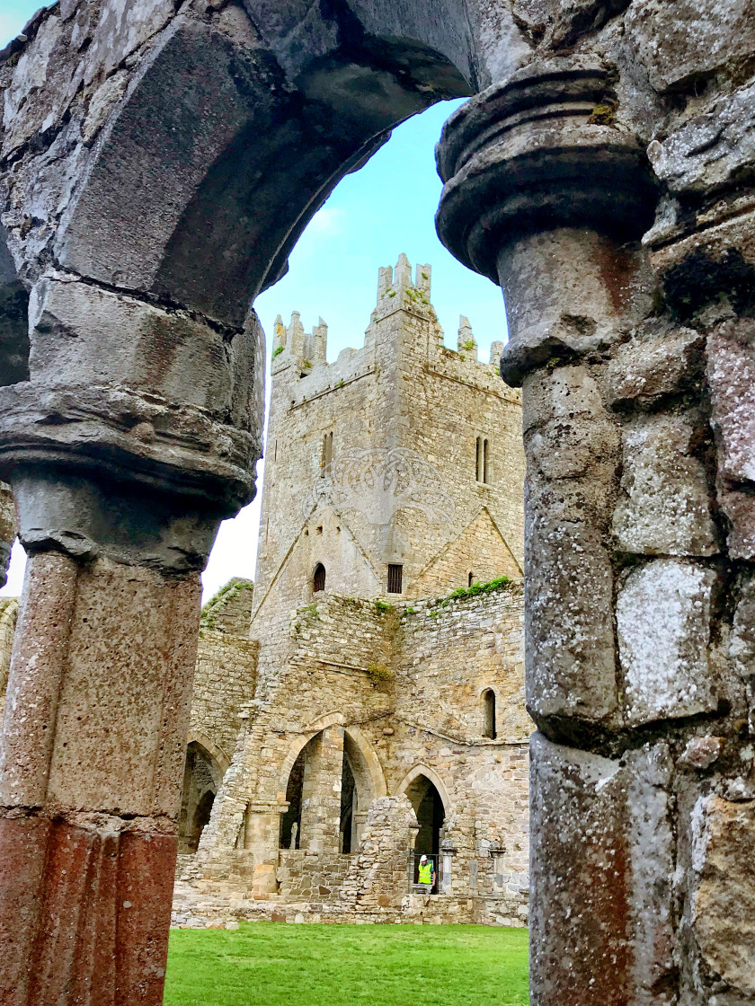 "Jerpoint Abbey" stock image