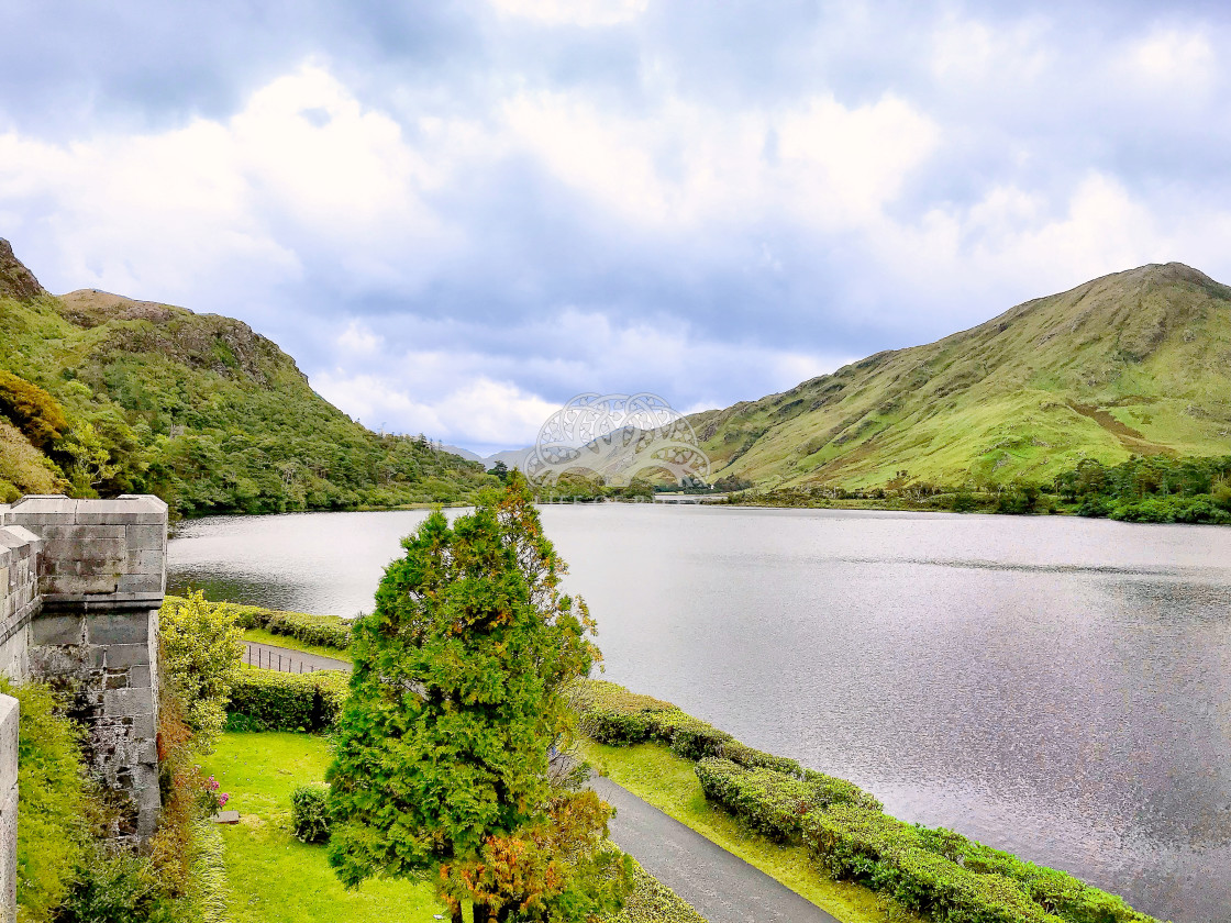 "Kylemore Lough" stock image