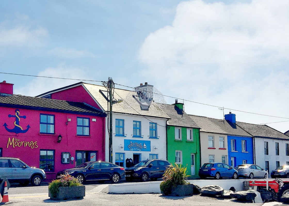 "Shops in Portmagee" stock image