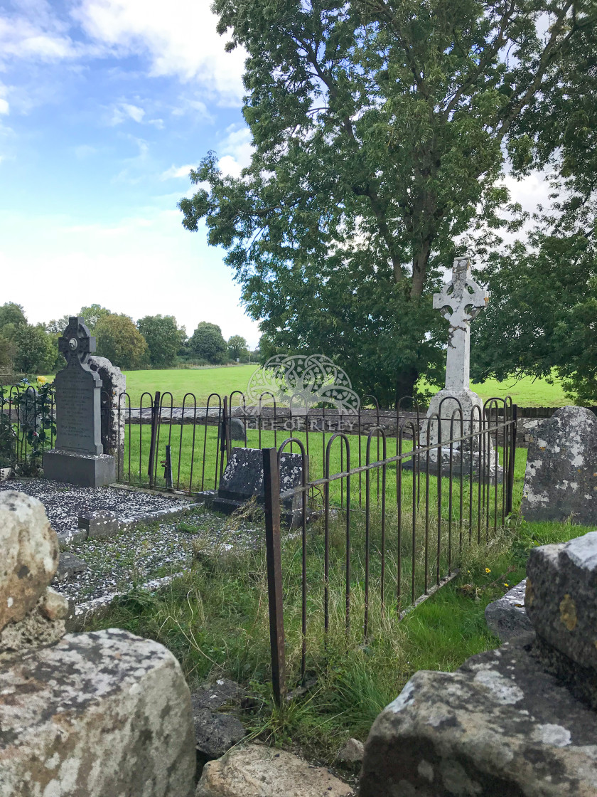 "Old Irish Cemetery" stock image