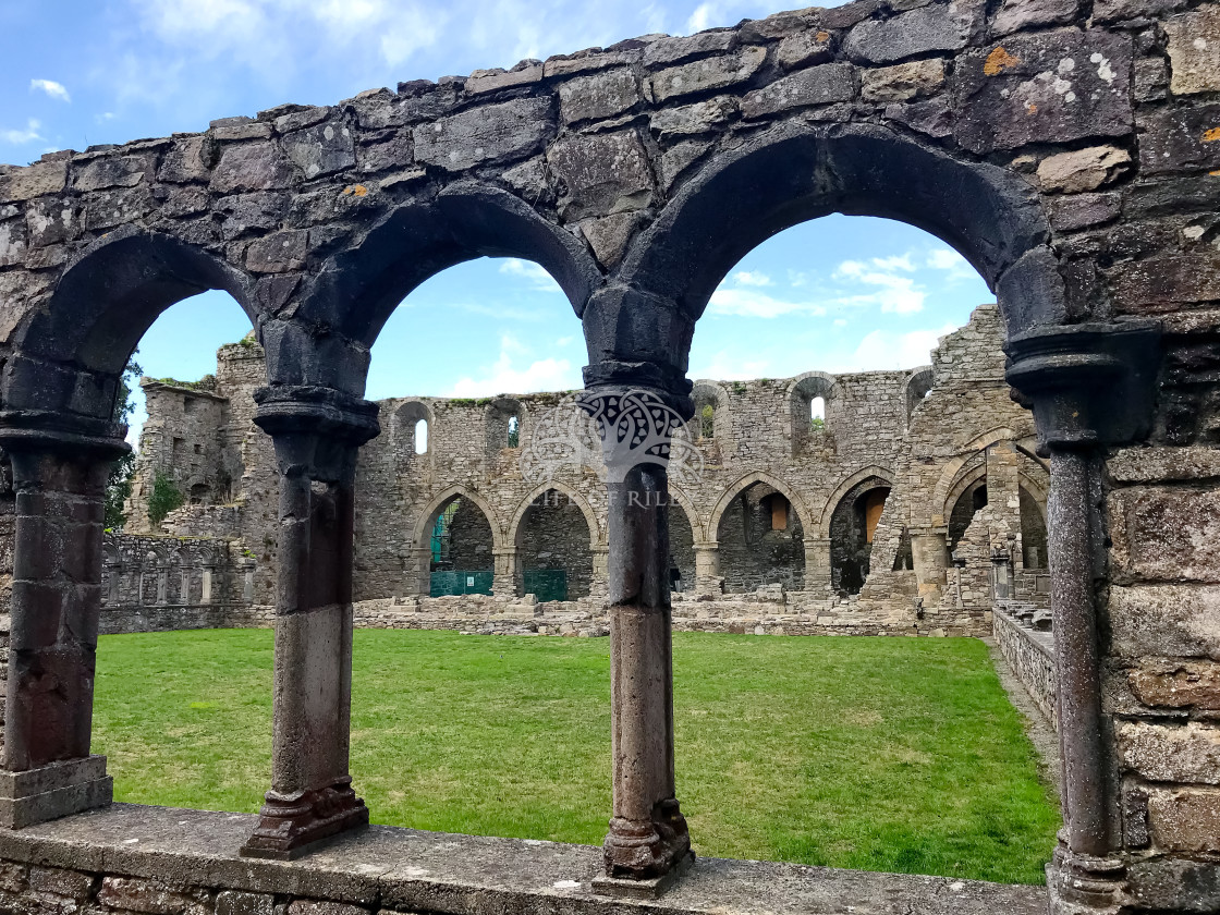 "Jerpoint Abbey" stock image