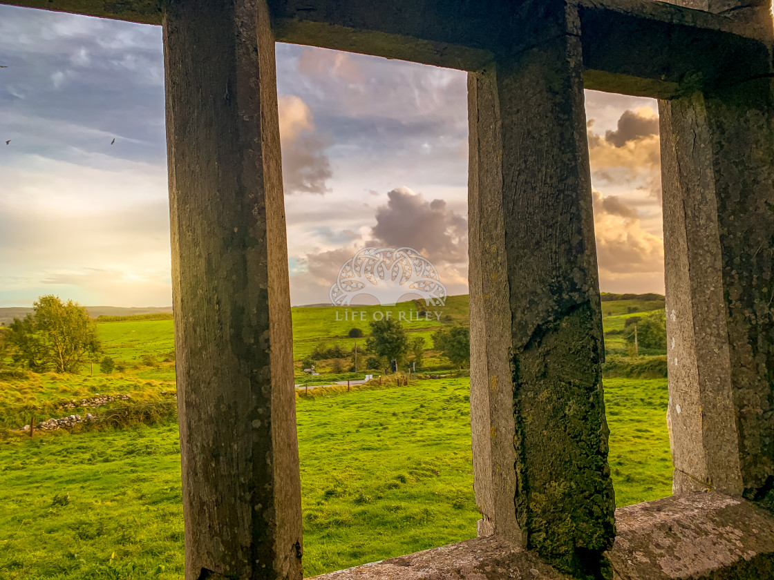 "Leamaneh Castle" stock image