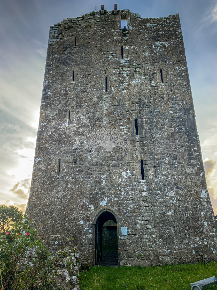 "Leamaneh Castle" stock image