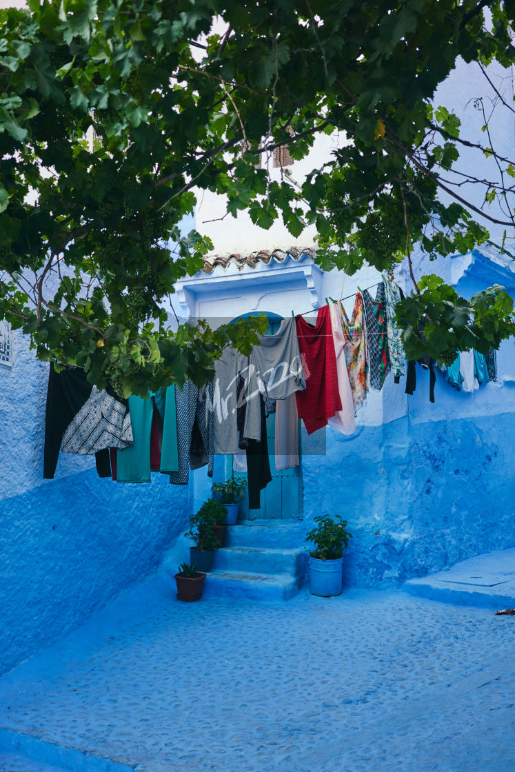 "Drying clothes" stock image