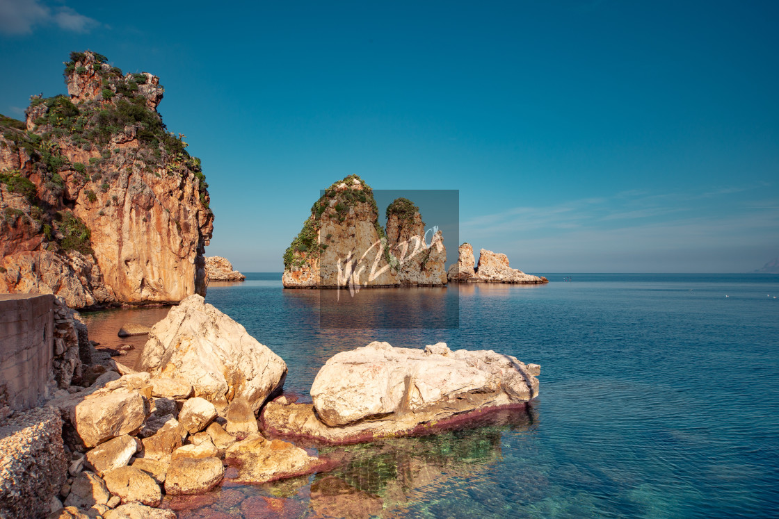 "Tonnara di Scopello" stock image