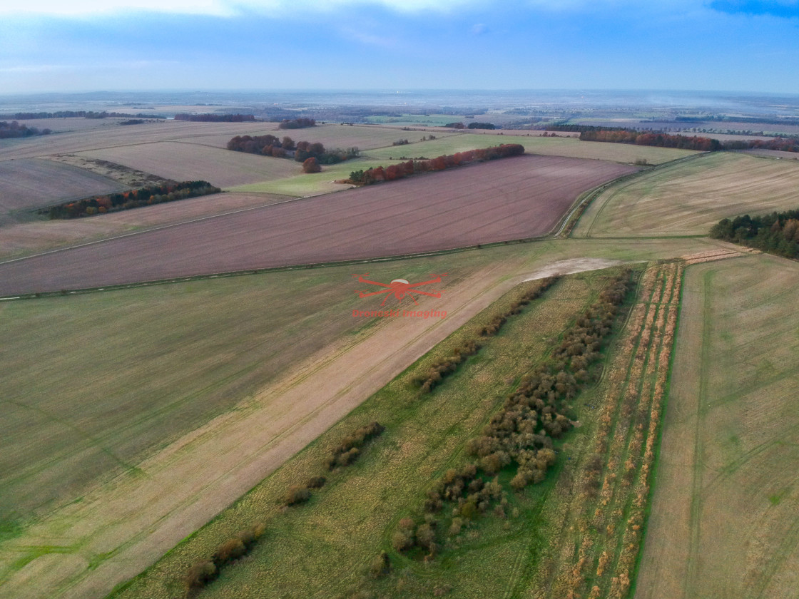 "The Ridgeway at Hendred" stock image