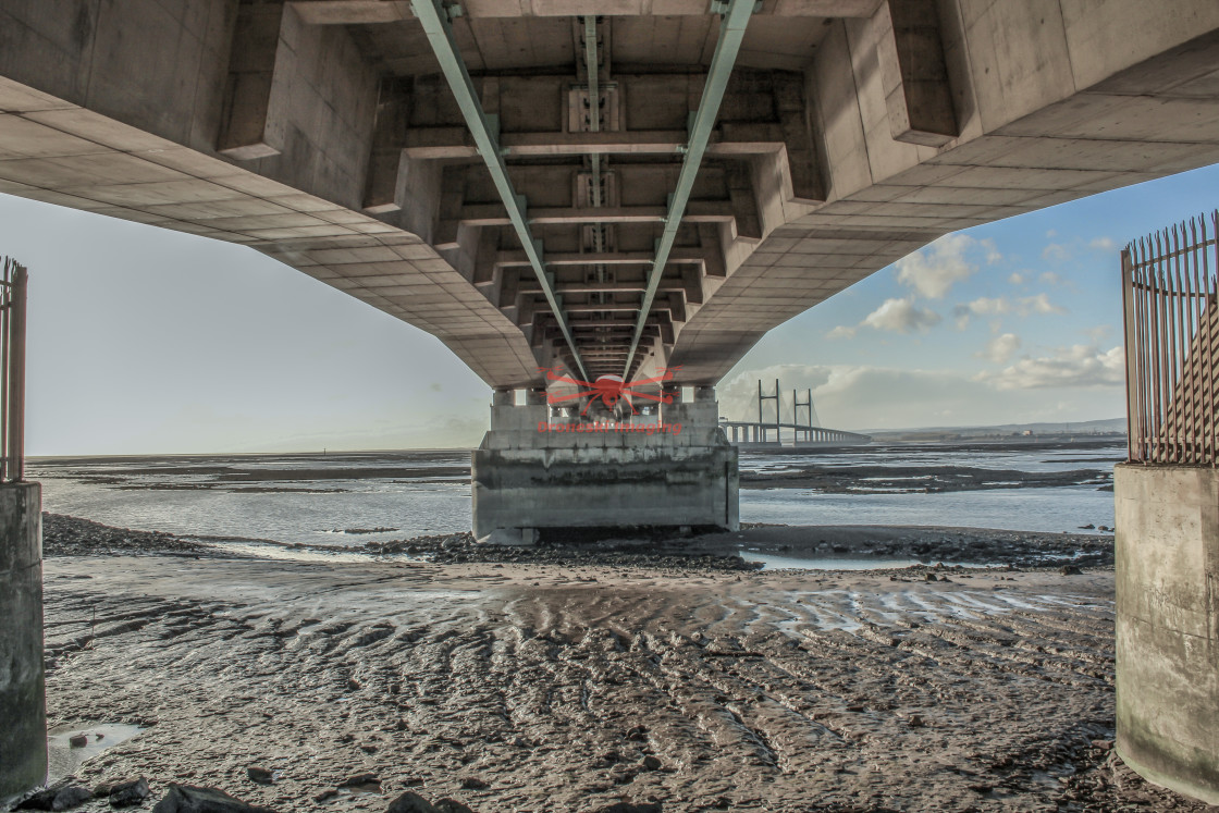 "The Severn Bridge Crossing, Chepstow, Avon, UK. November 2020" stock image