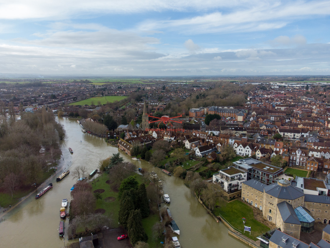 "Abingdon, Oxfordshire, 2021" stock image