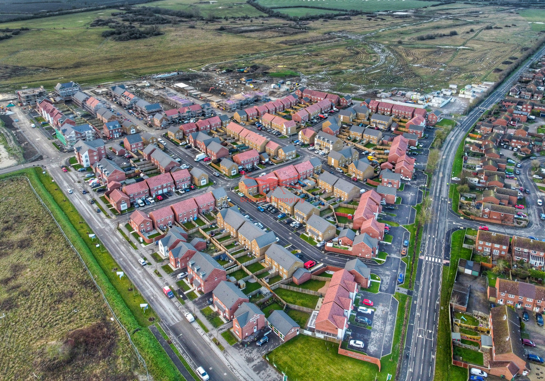 "Wellington Gate Development February 2021" stock image