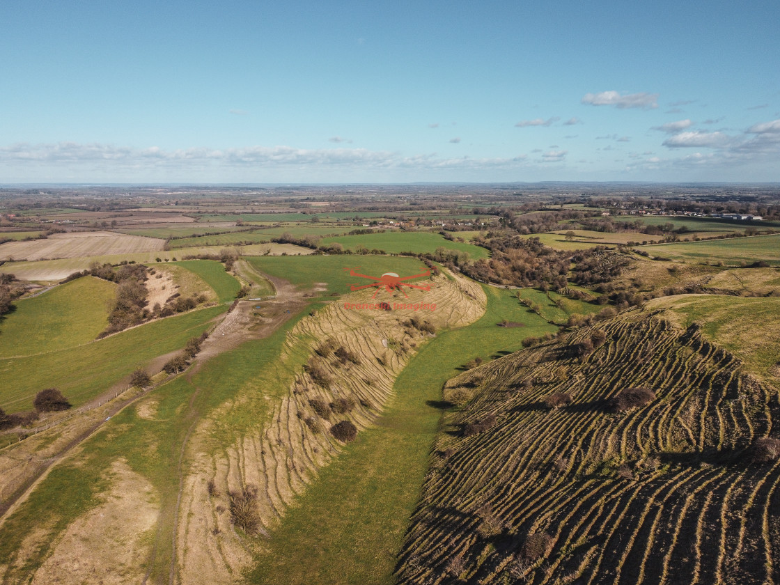 "The Coombes near Wantage" stock image