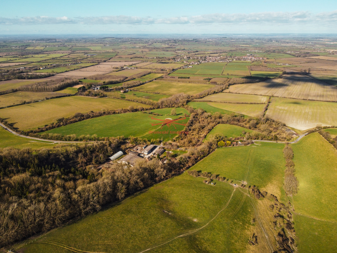 "Birchcombe Farm, Uffington, Wantage." stock image