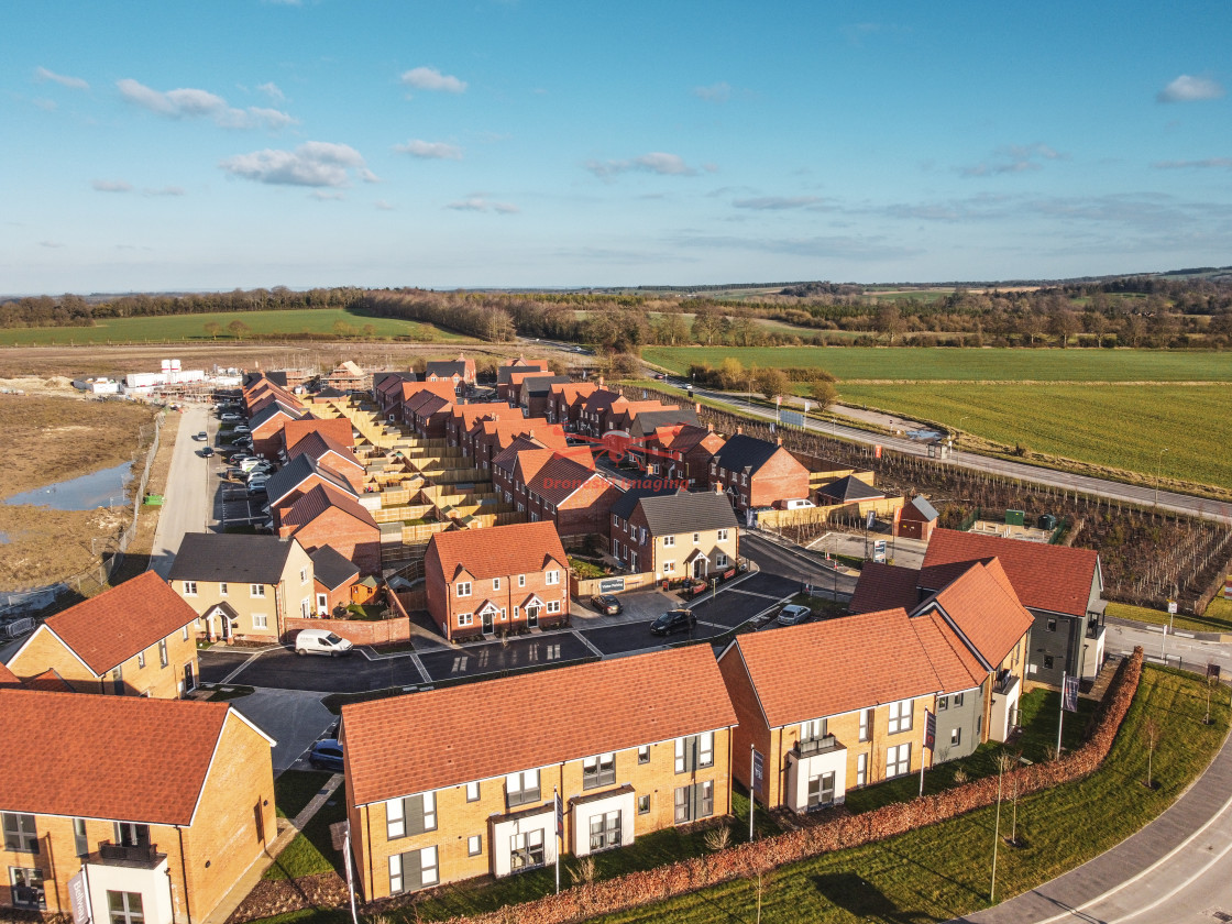 "Kingsgrove Development, Wantage, Oxfordshire" stock image