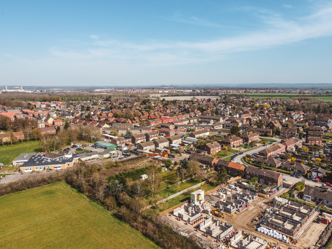 "Harwell Village near Didcot, Oxfordshire" stock image