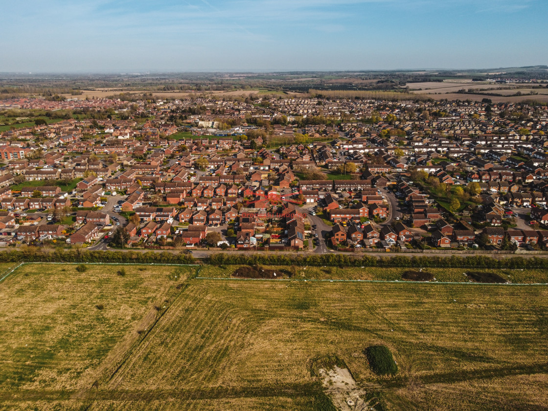 "Grove near Wantage, April 21" stock image