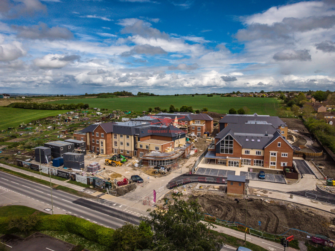 "Elmbrook Care Home, Wantage, Oxfordshire" stock image