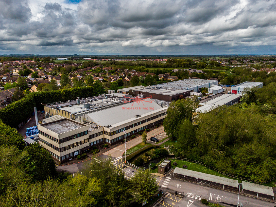 "MacDermid Autotype, Wantage, Oxfordshire" stock image