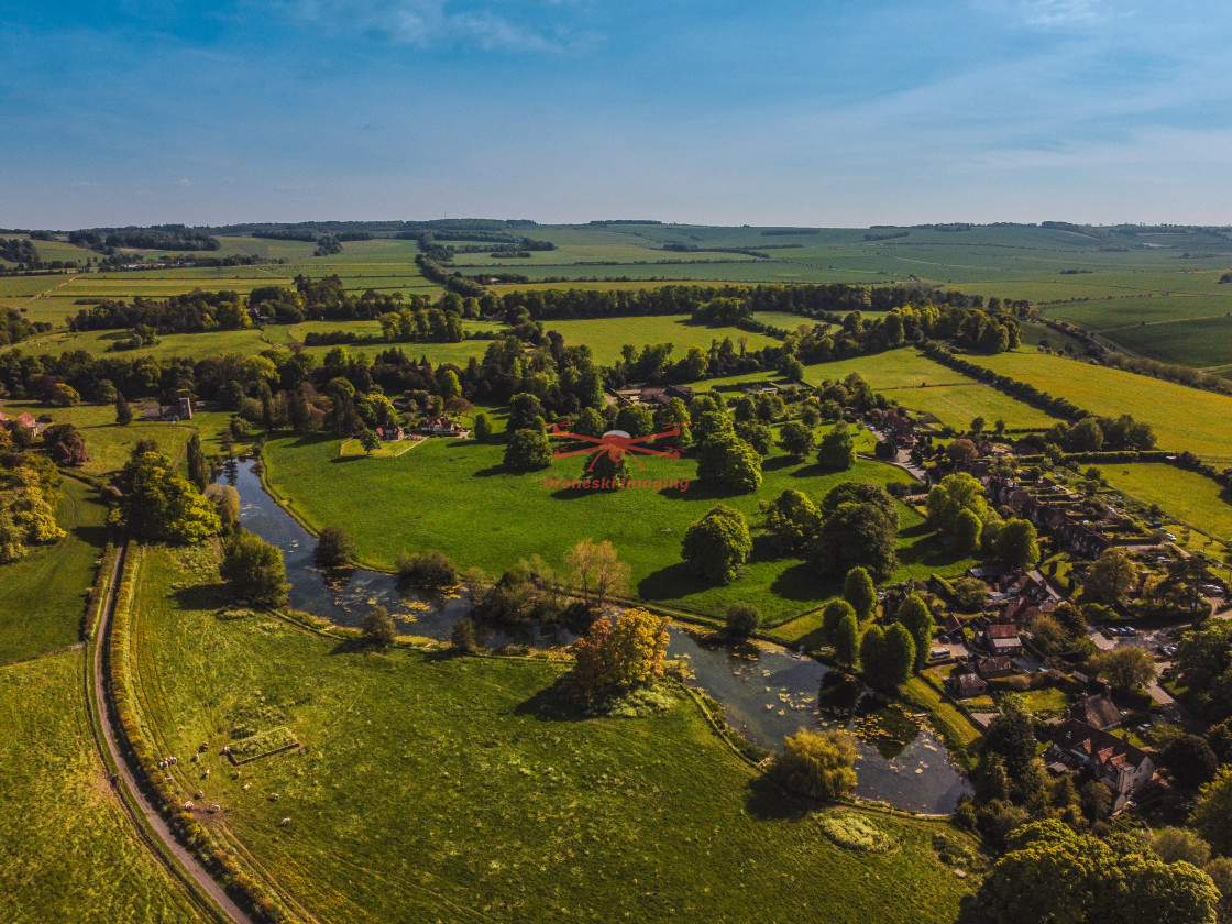 "Ardington near Wantage, Oxfordshire" stock image