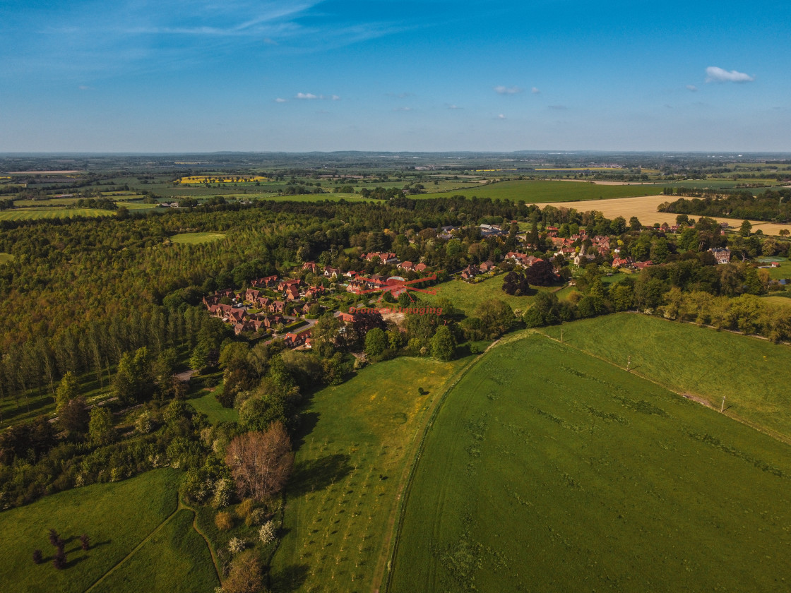 "Ardington near Wantage, Oxfordshire" stock image