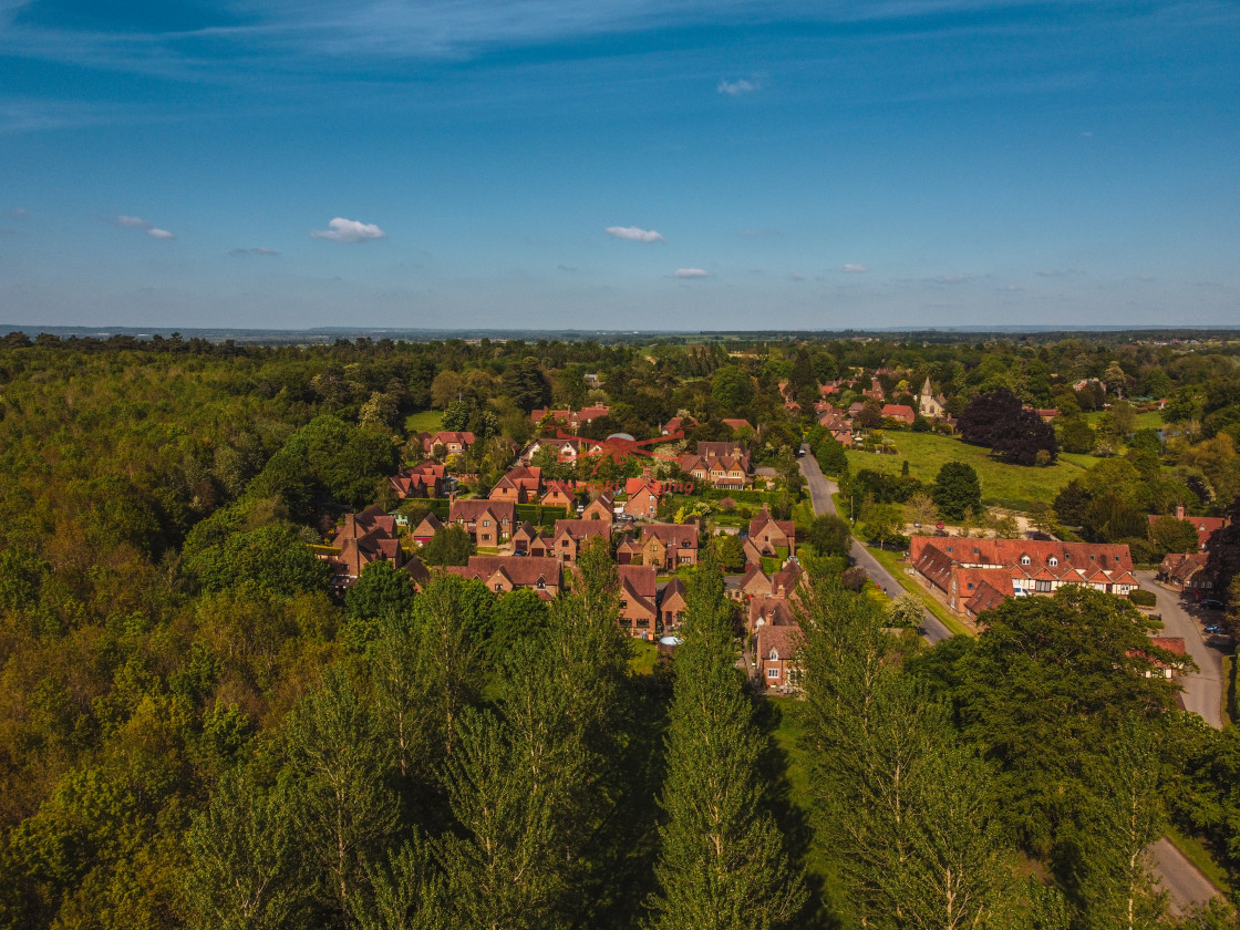 "Ardington near Wantage, Oxfordshire" stock image