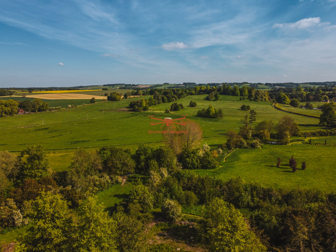 "Ardington near Wantage, Oxfordshire" stock image