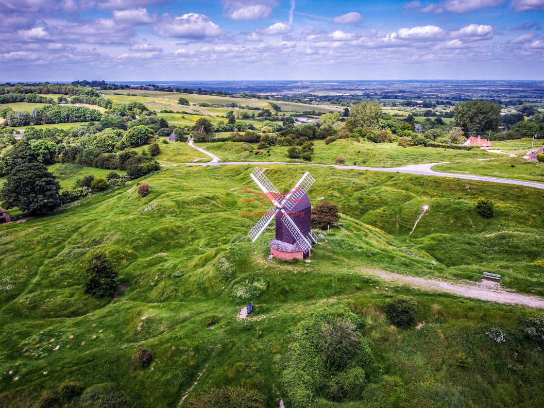 "Brill Windmill, Oxfordshire, UK" stock image