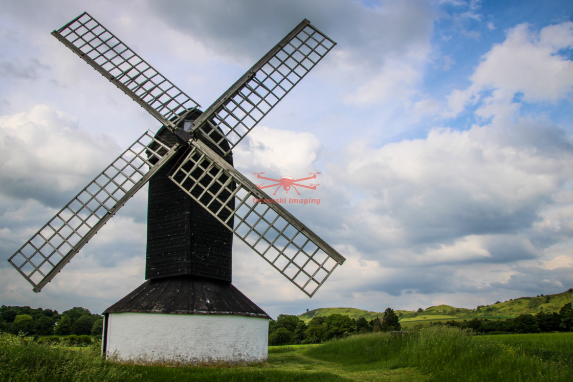 "Pitstone Windmill, Buckinghamshire, UK" stock image