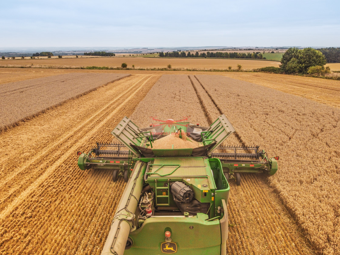 "Combine Harvester" stock image