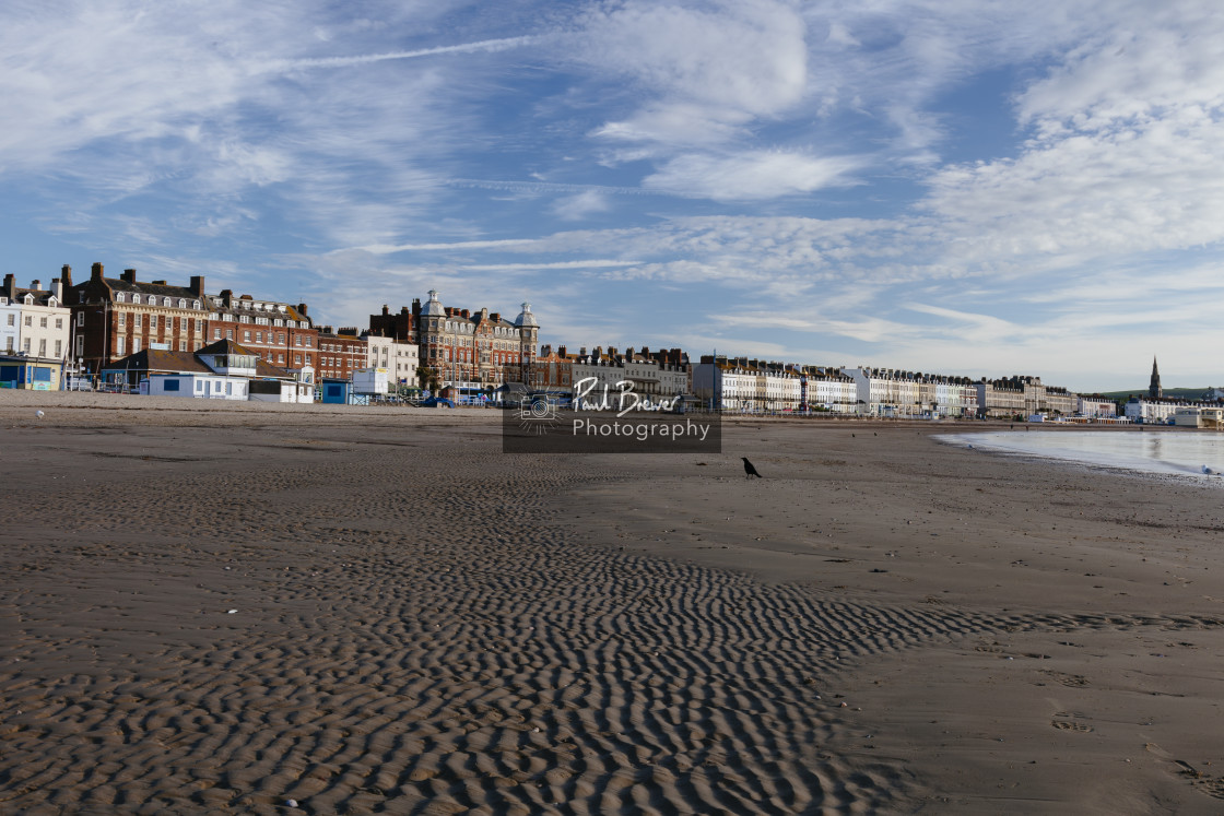 "Weymouth in early summer 2017" stock image