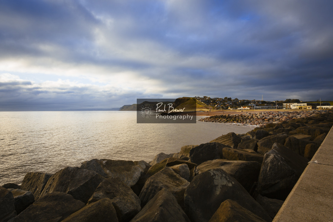 "West Bay Dorset" stock image