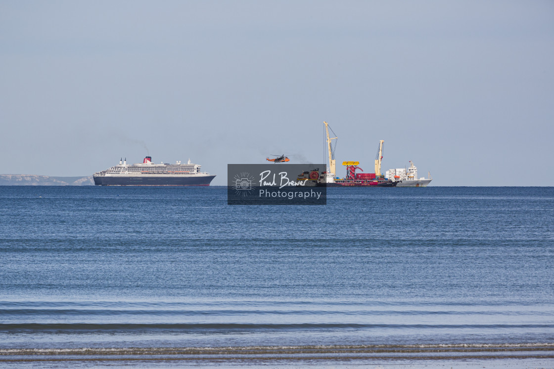 "Queen Mary 2" stock image