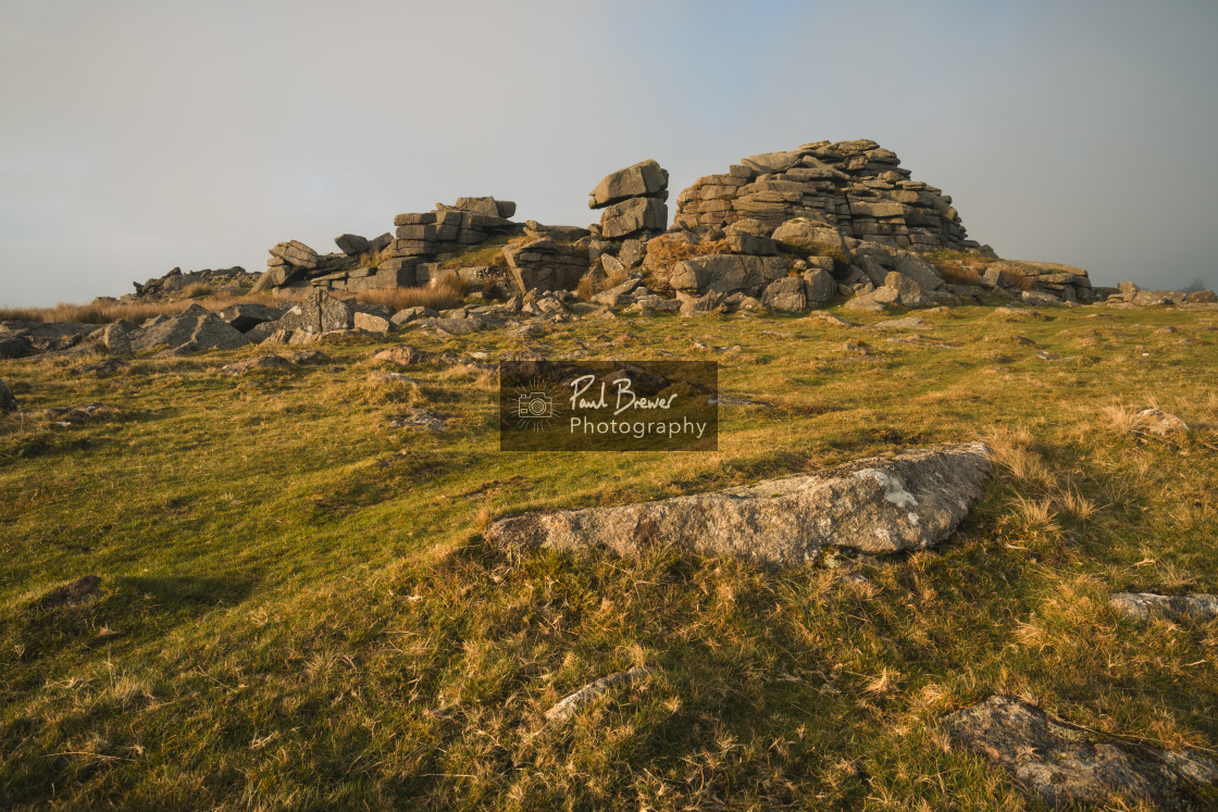 "Middle Staple Tor Dartmoor" stock image