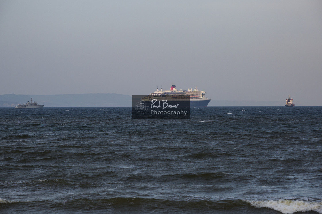 "Queen Mary 2" stock image