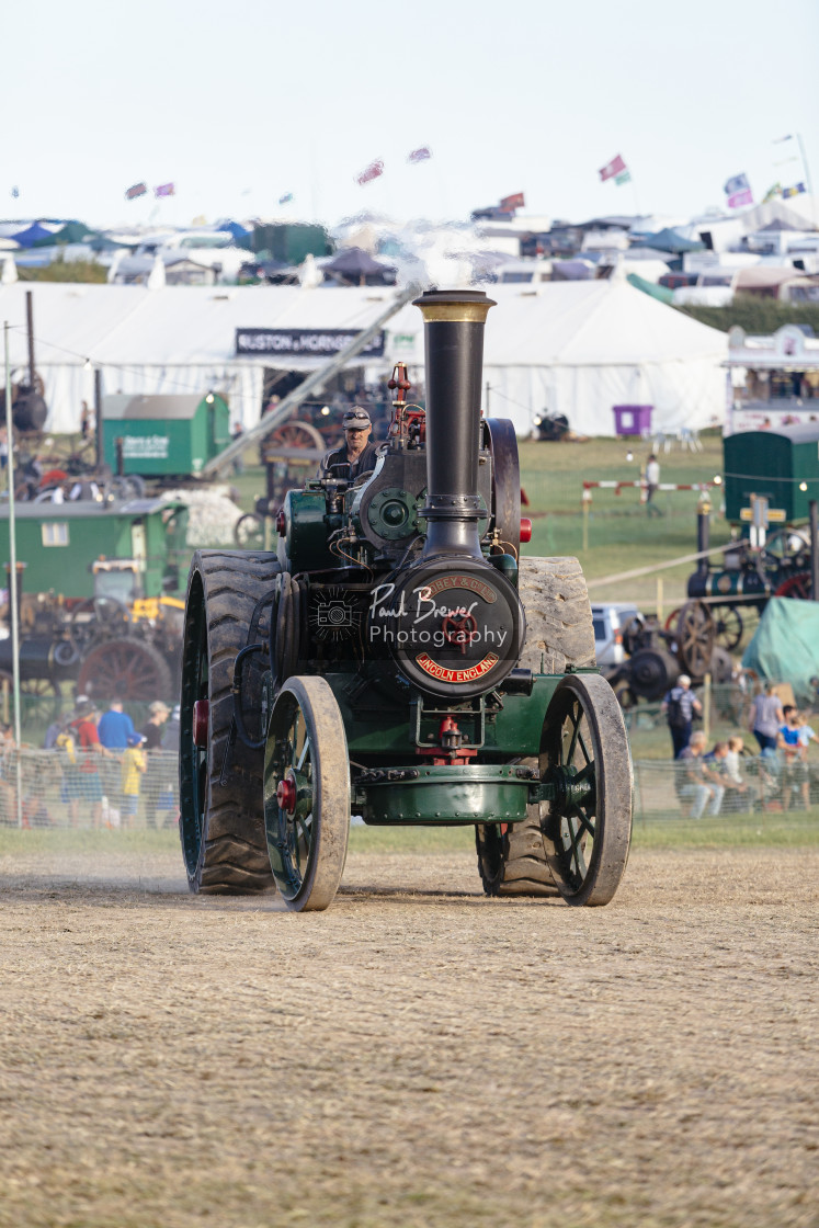 "Robey Steam Engine" stock image