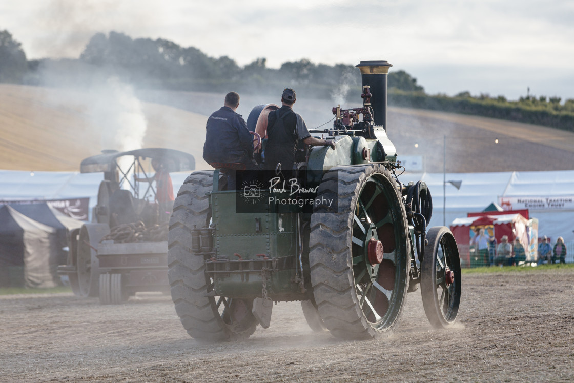 "Robey Steam Engine" stock image