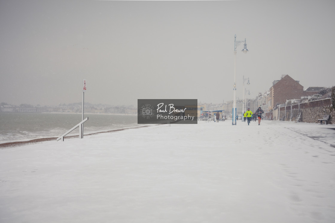 "Weymouth Runners" stock image