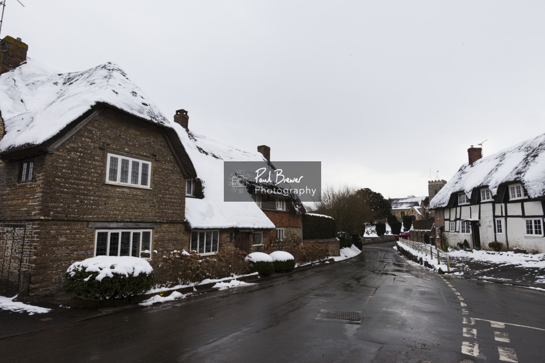 "Okeford Fitzpaine" stock image