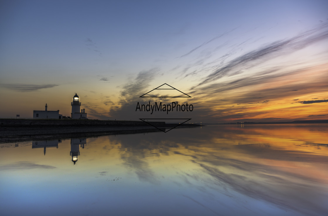 "Chanonry Point Reflections" stock image