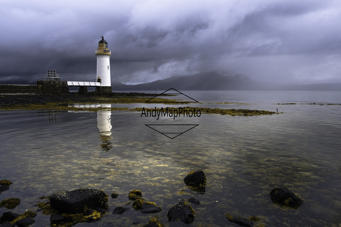 "Light House Isle of Mull." stock image