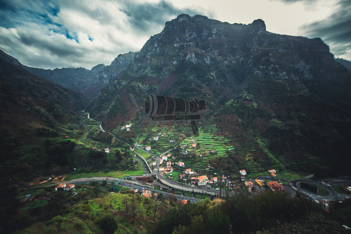 "Road to the other side" stock image