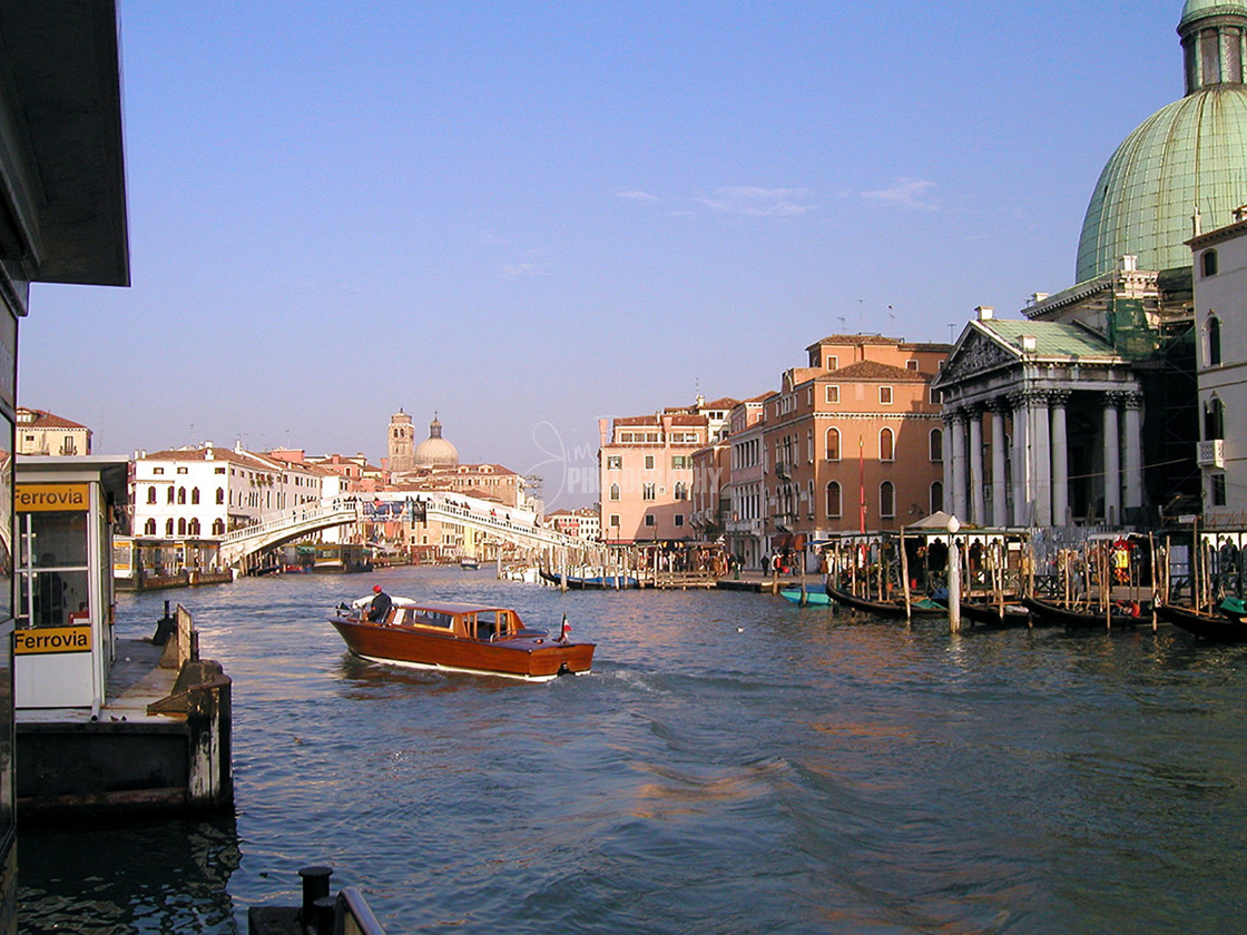 "Venice Canal" stock image