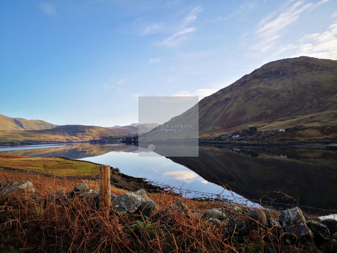 "Killary Fjord" stock image