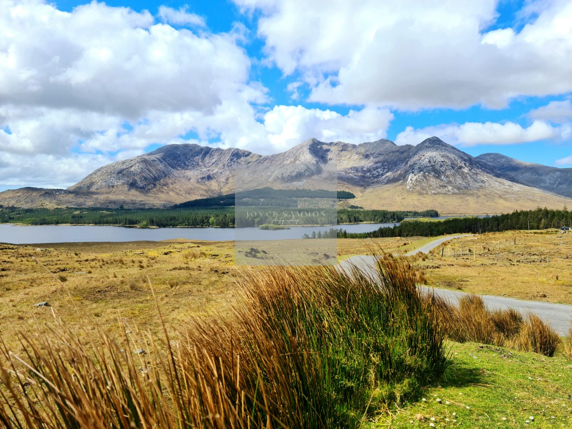 "Lough Inagh" stock image