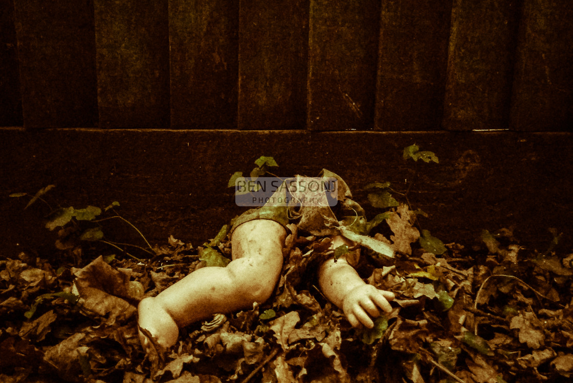 "Left for dead" stock image