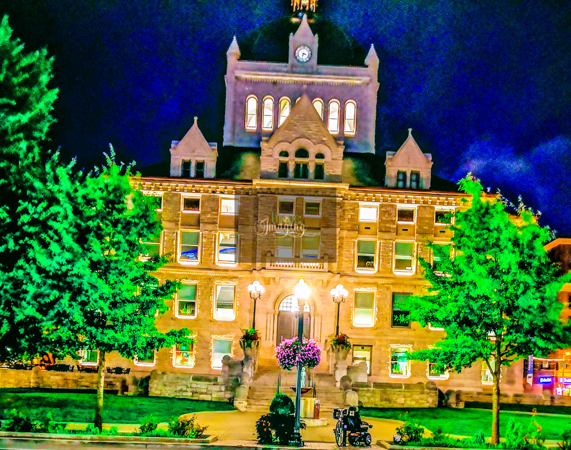 "The Old Courthouse" stock image